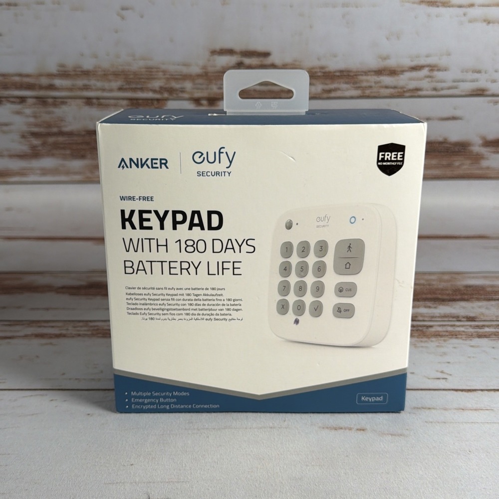 Eufy Security Smart Home Keypad T8960 Add-On for HomeBase Open Box